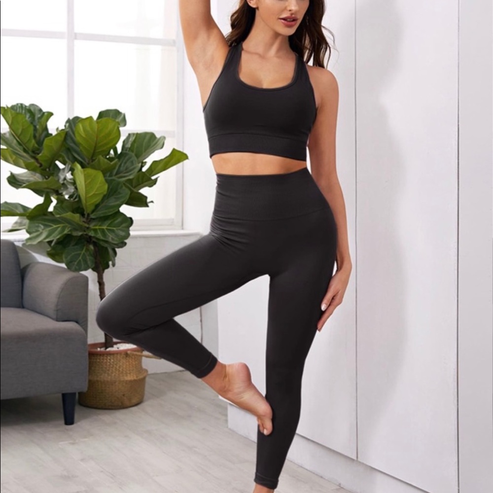 Racer Back Tank Top & Leggings